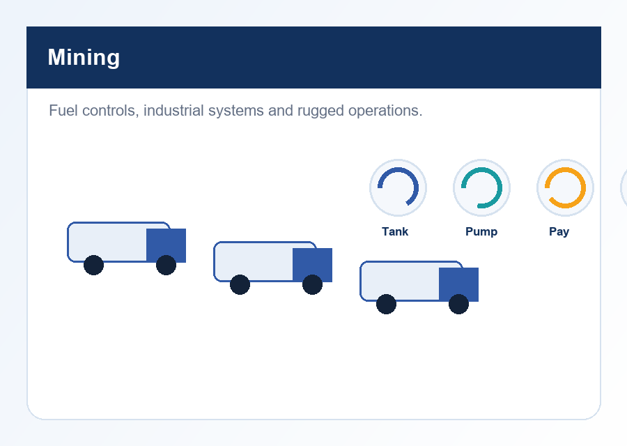 Mining automation and engineering visual