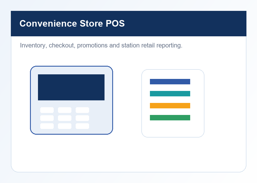 Convenience Store POS interface preview